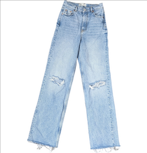 Zara Wide Leg Jeans Size 2